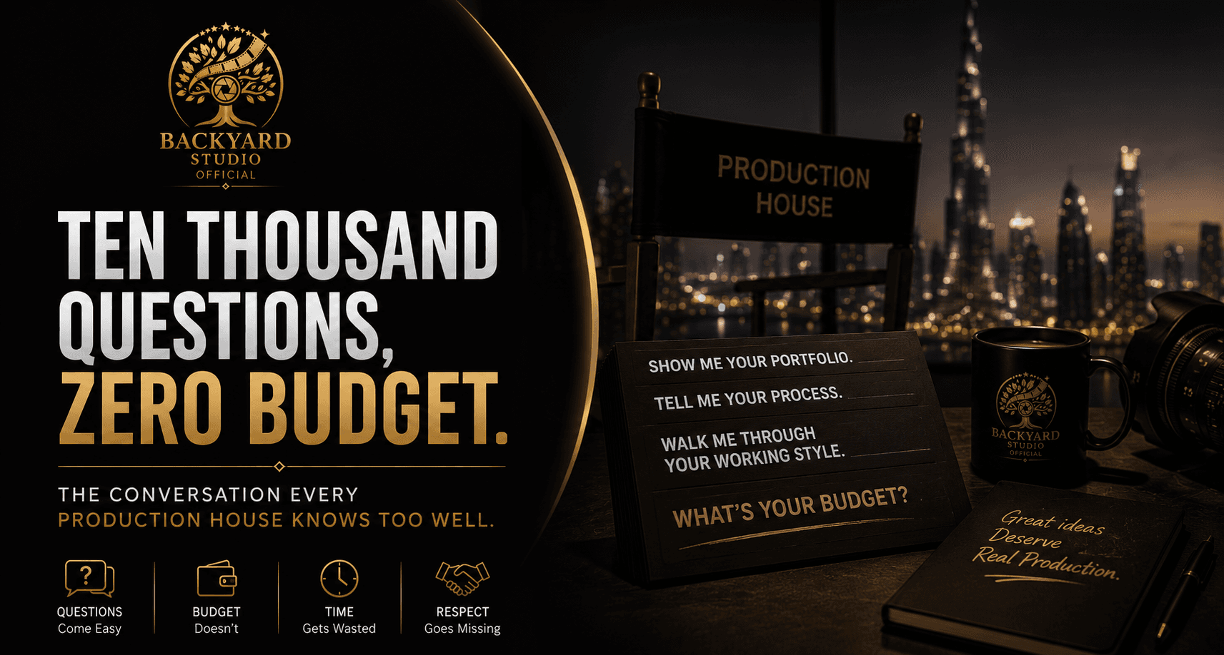 Ten Thousand Questions, Zero Budget: The Conversation Every Production House Knows Too Well