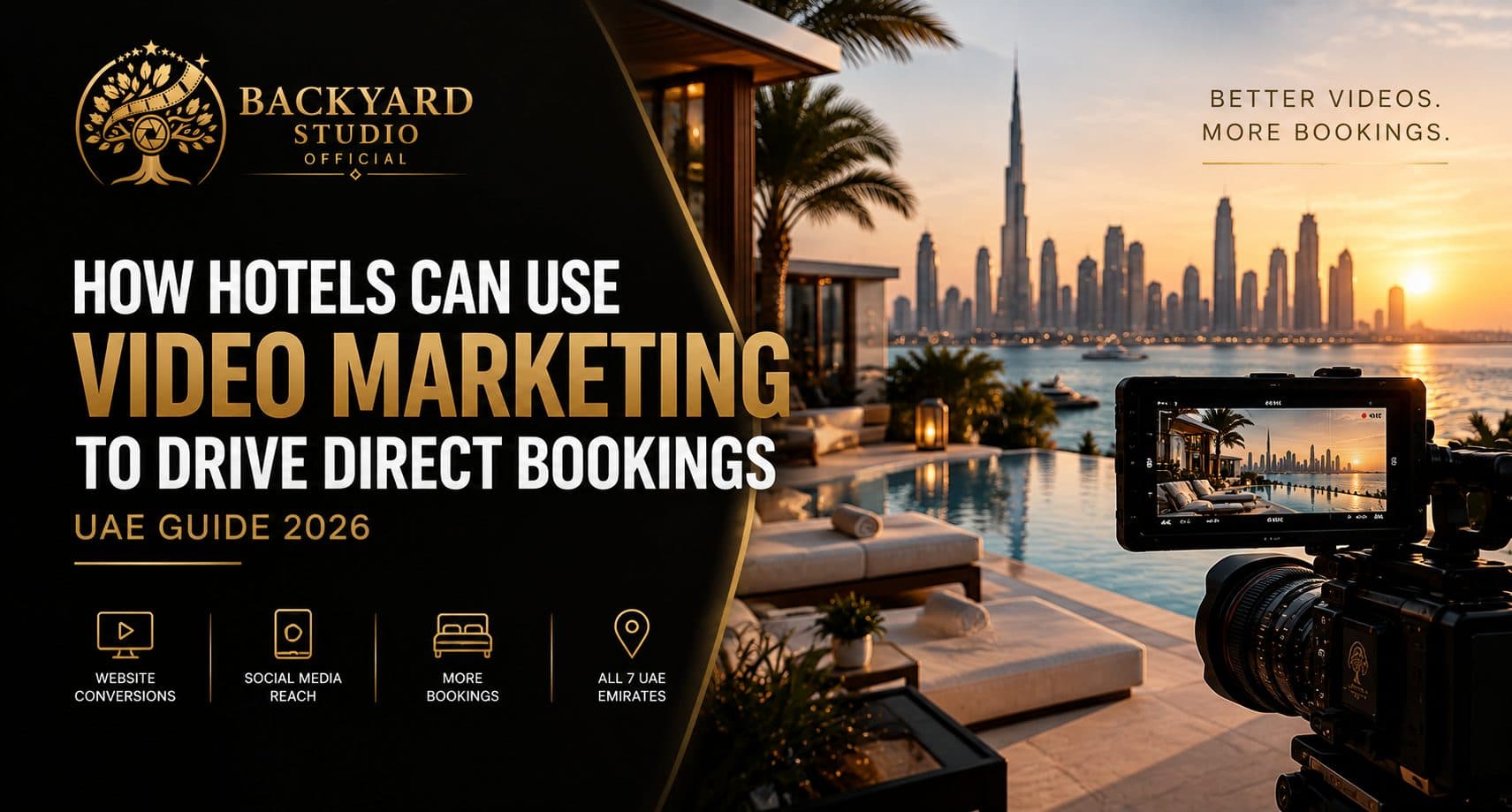 How Hotels Can Use Video Marketing to Drive Direct Bookings — UAE Guide 2026