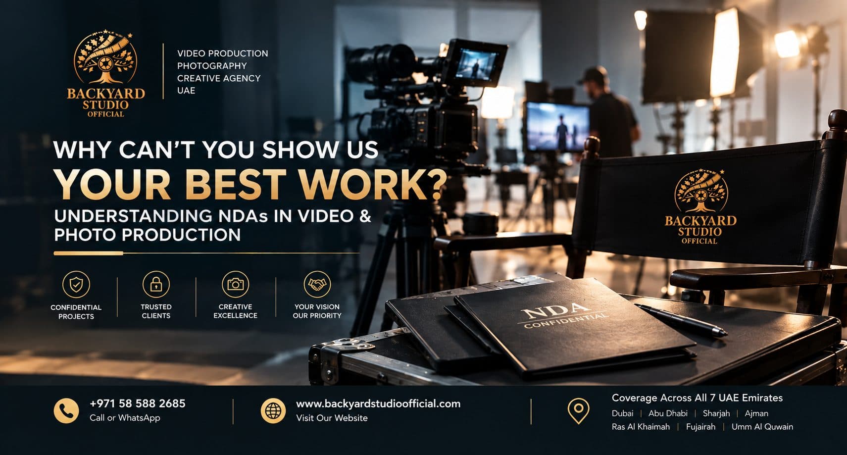 Why Can't You Show Us Your Best Work? Understanding NDAs in Video & Photo Production